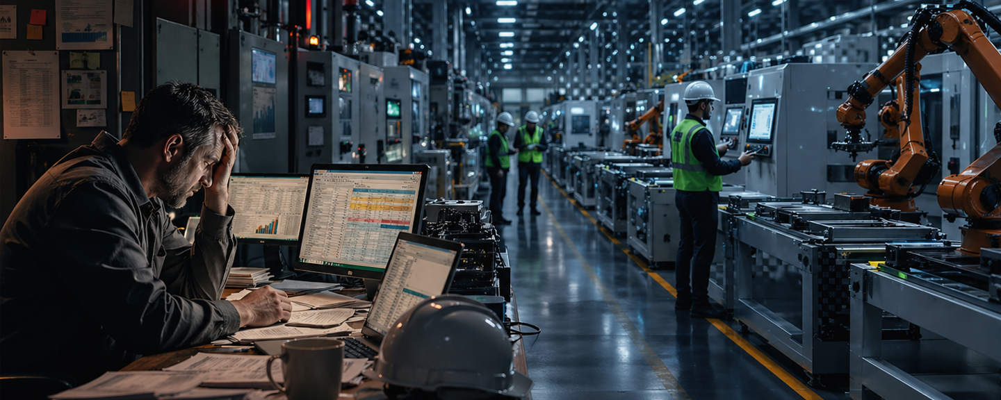 AI-planning in de maakindustrie: waarom 95% faalt — en wat wél werkt