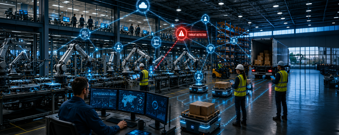How to implement zero trust security in a manufacturing or logistics environment?