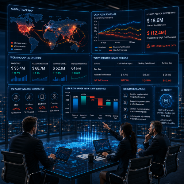 Working Capital Stress Test: Managing Cash Flow When Tariffs Keep Changing